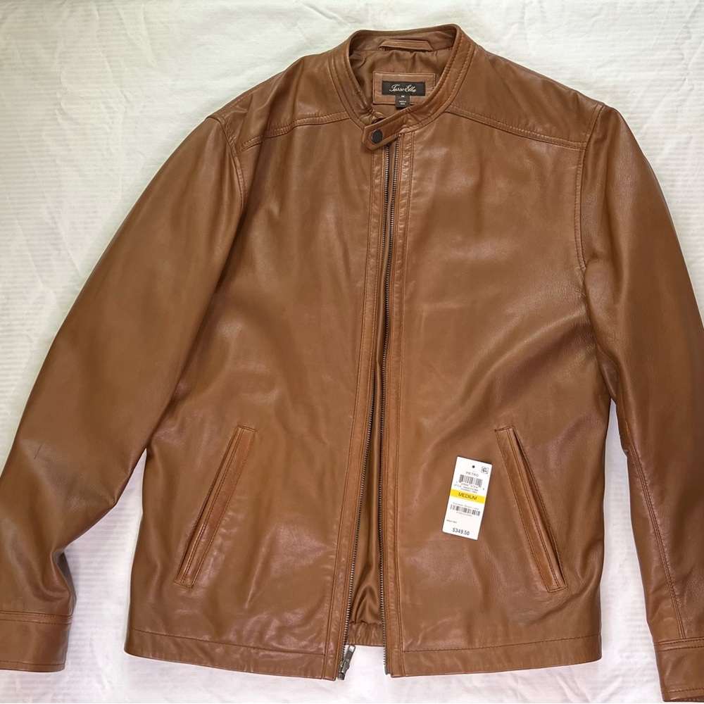 Leather jacket, Mens